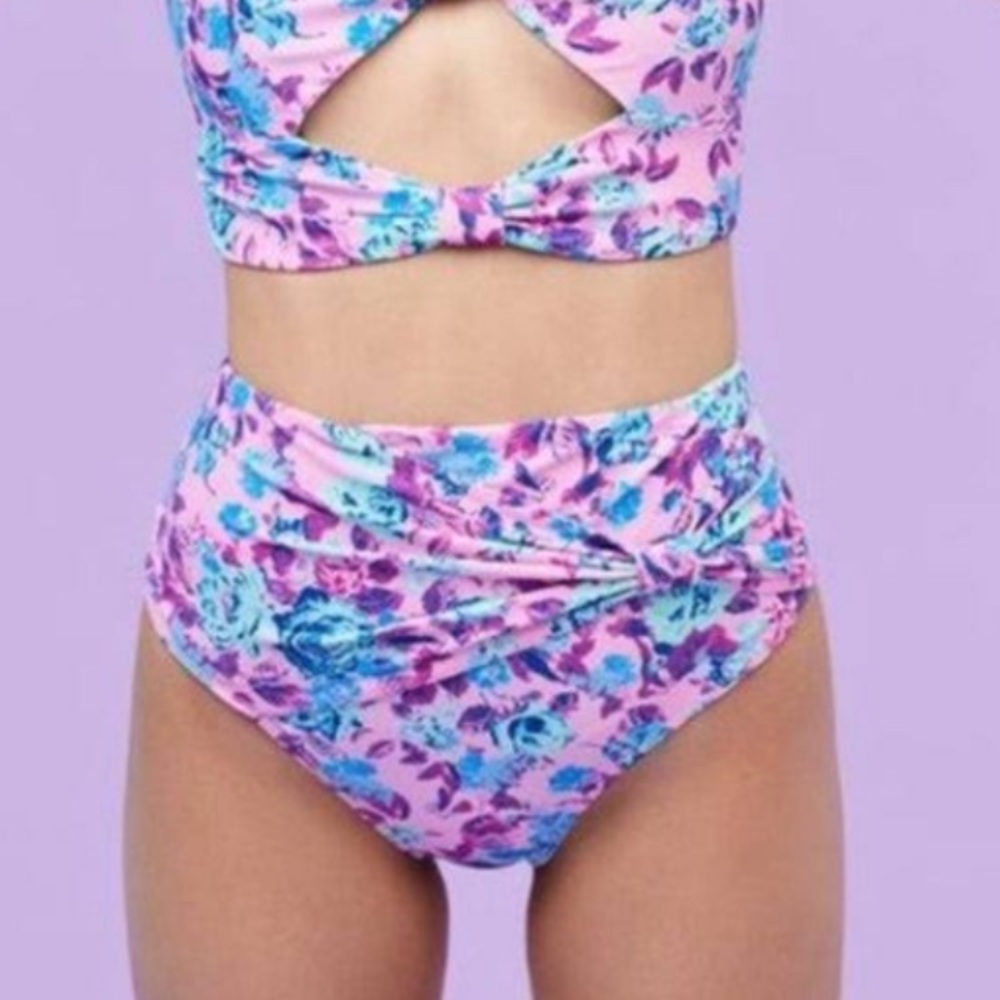 NWT FOR LOVE & LEMONS high waisted bikini bottom